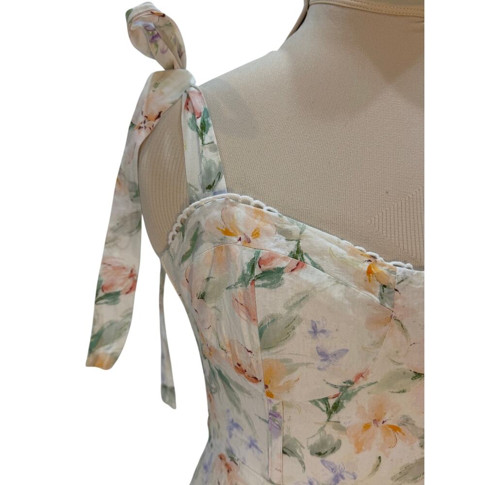 Mable Floral Tiered Ruffle Maxi | Wedding Guest | Garden Party | Bridal | Size S - Picture 5 of 8